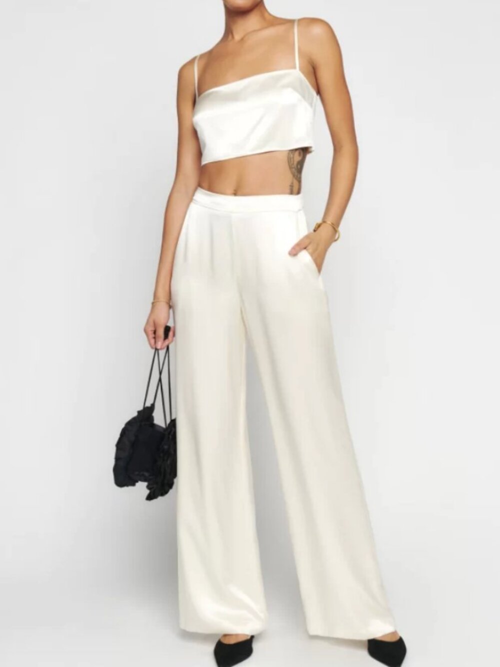 Sabine Madrid Silk Set in Ivory